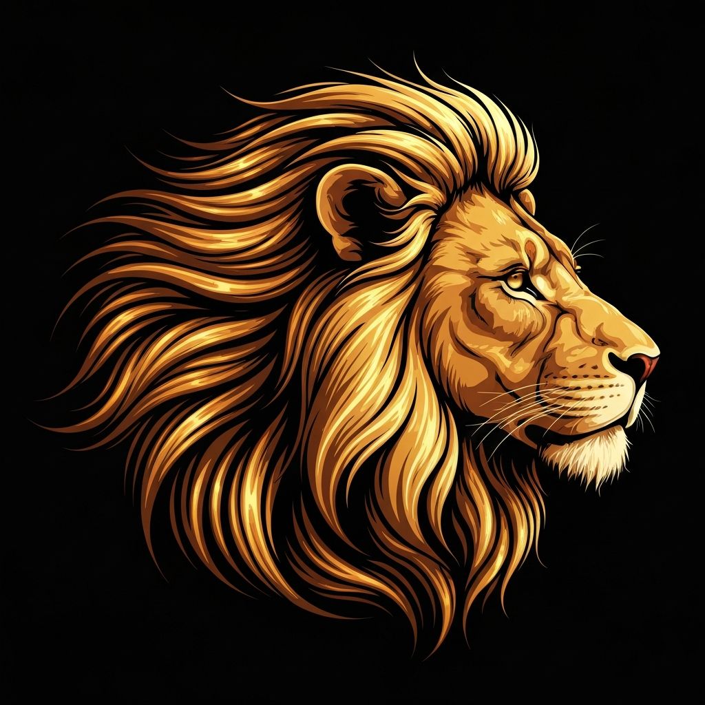 OperGold Lion Logo